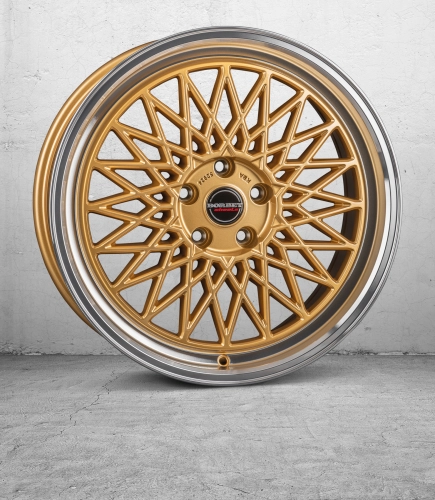 BORBET B- gold rim polished 2