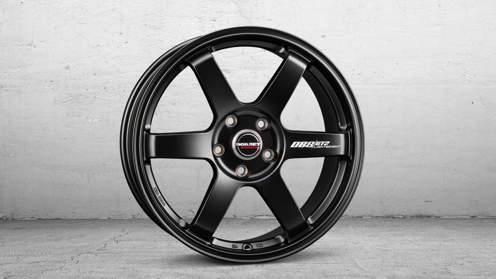 BORBET DB8GT2 black matt