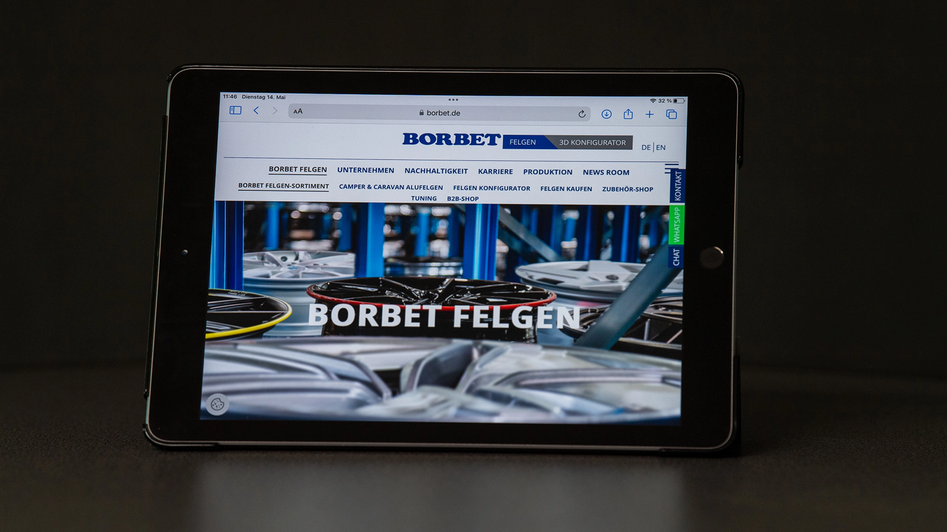 BORBET Web Relaunch